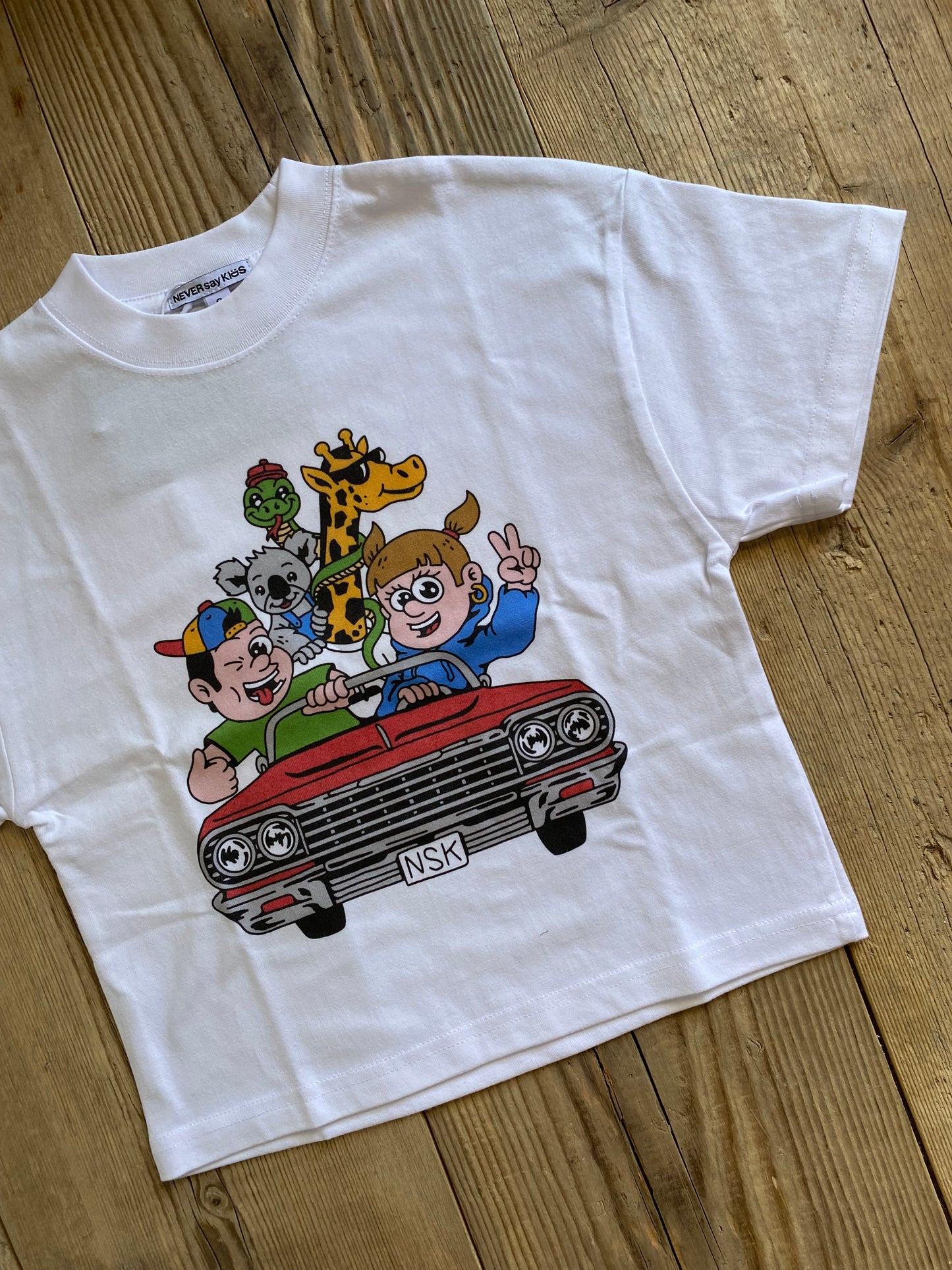 NSK launch tee