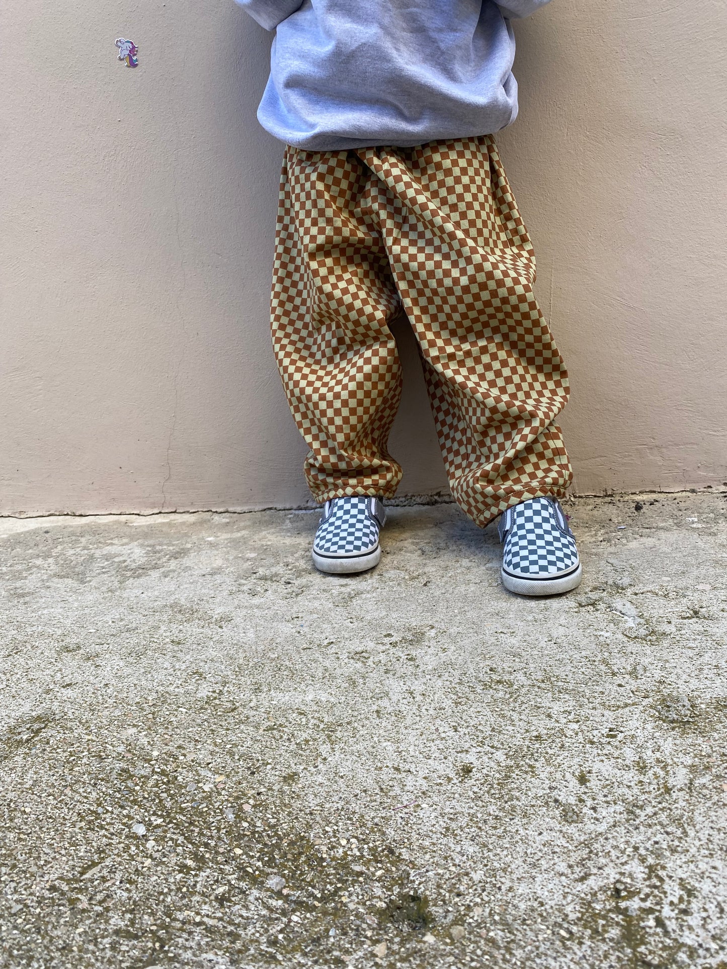 Pantalone Brick a scacchi