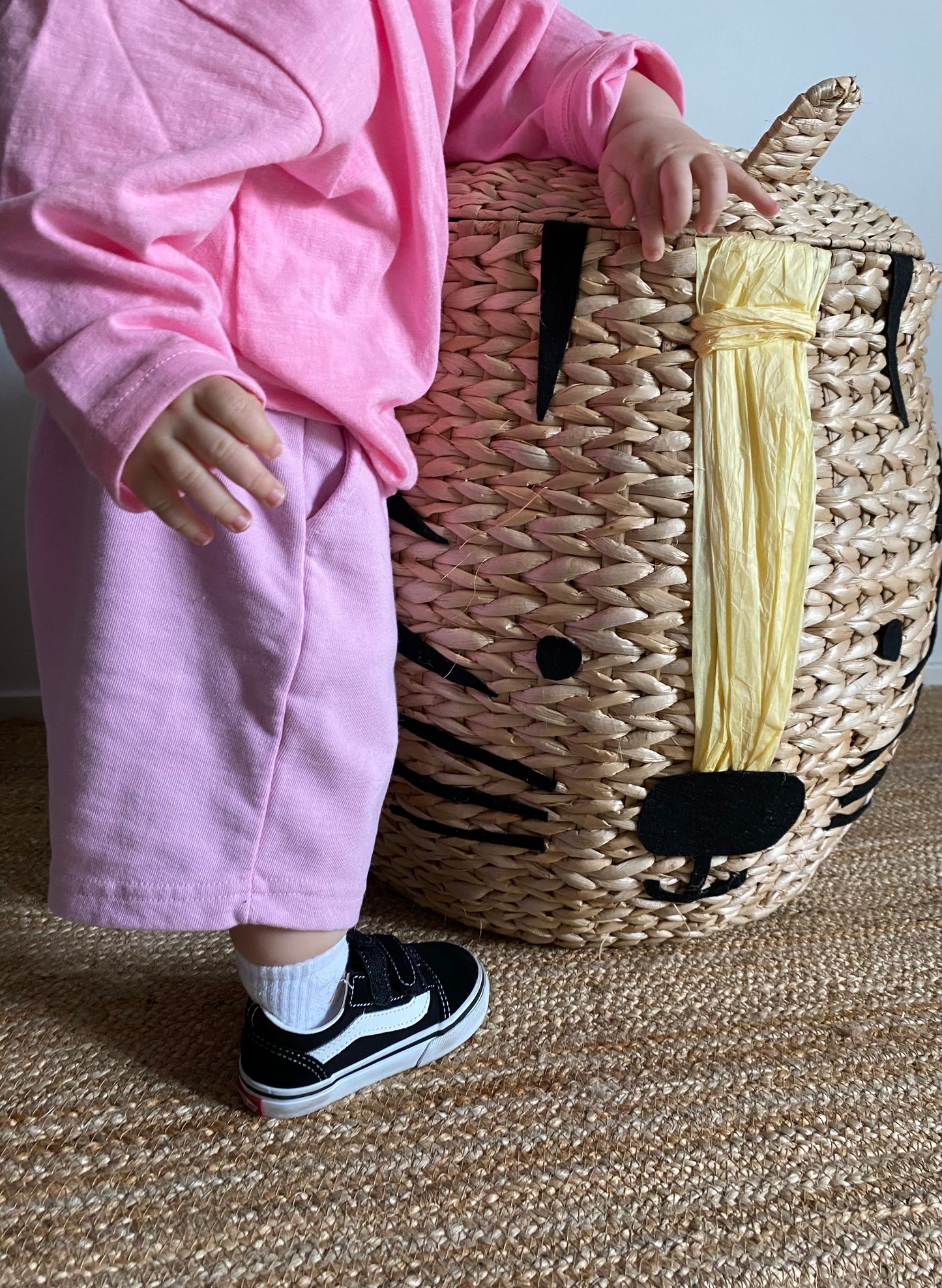 maglietta oversize rosa