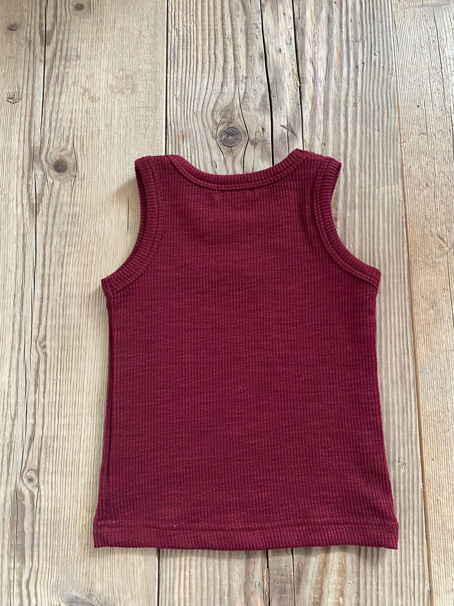 Nsk tank top Borgogna