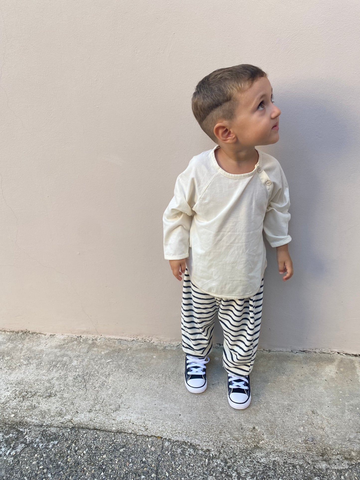 Maglietta basic panna