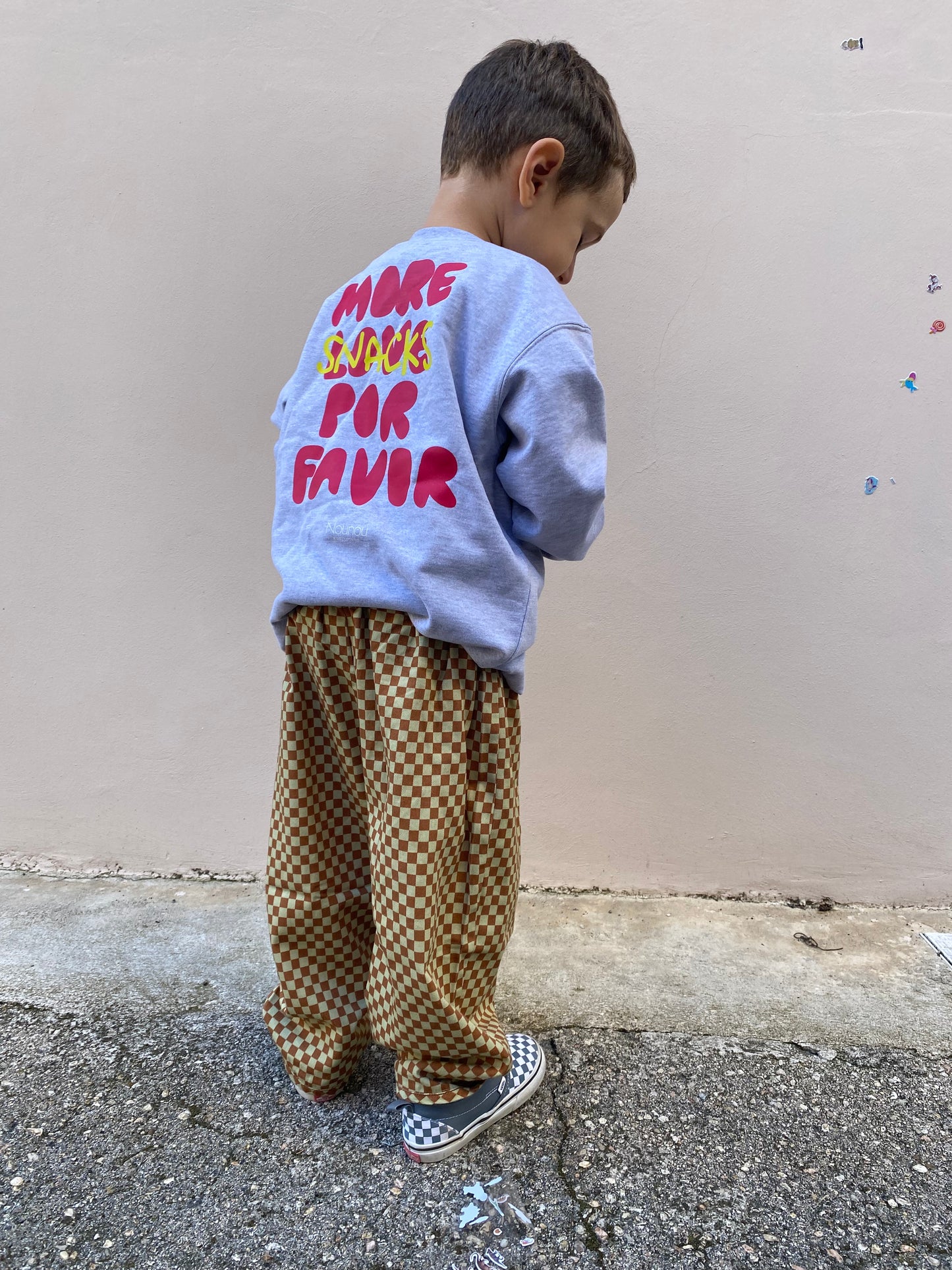 Pantalone Brick a scacchi