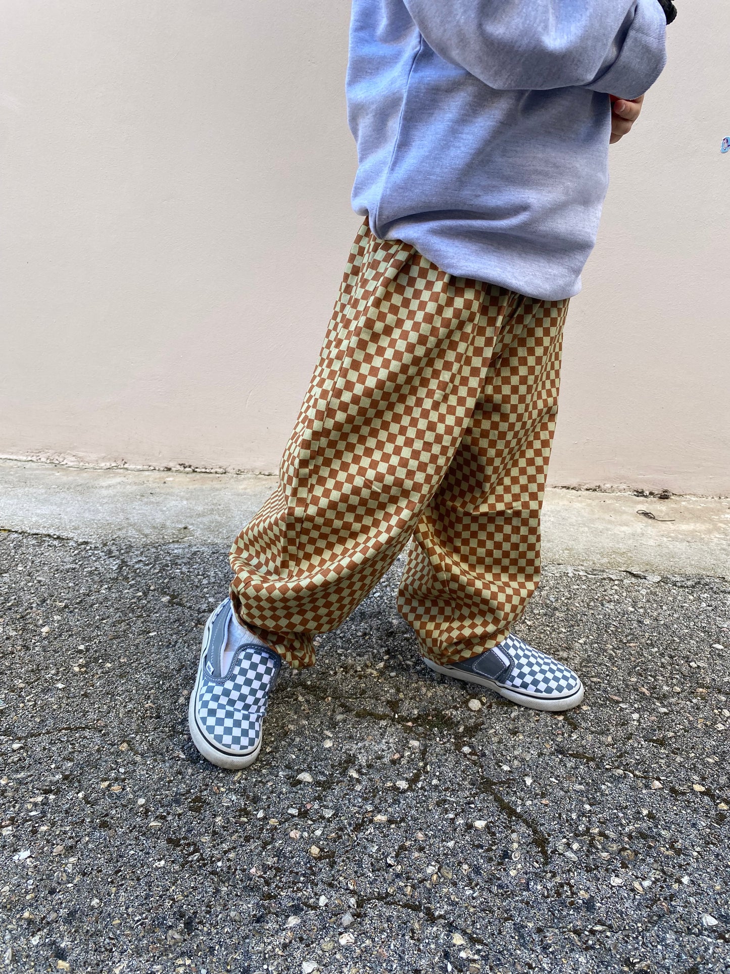 Pantalone Brick a scacchi