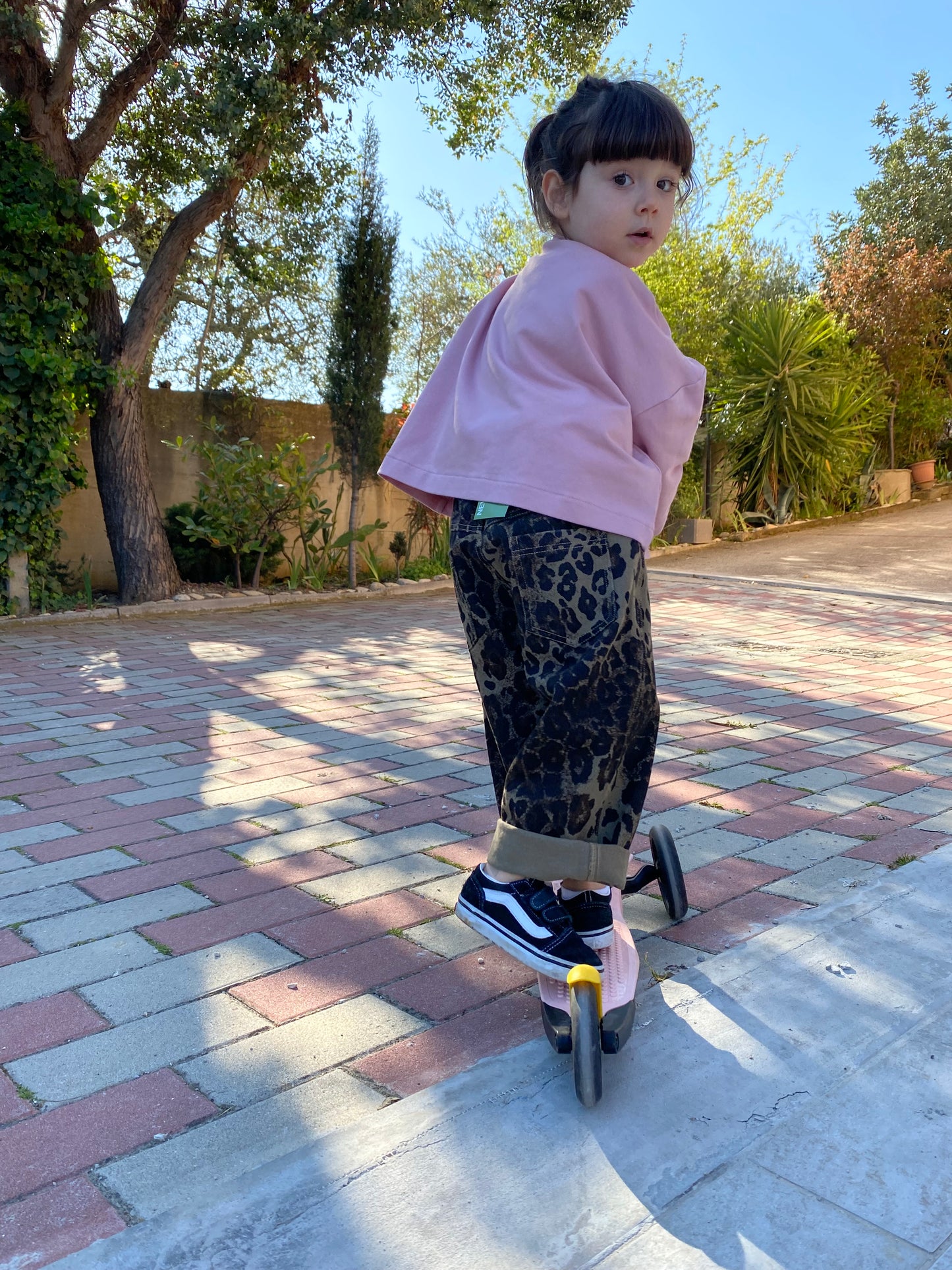 Pantalone leopardato