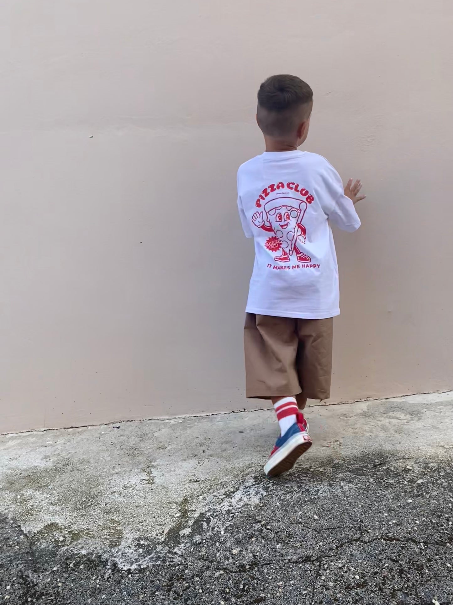 T-shirt pizza club rossa 2.0