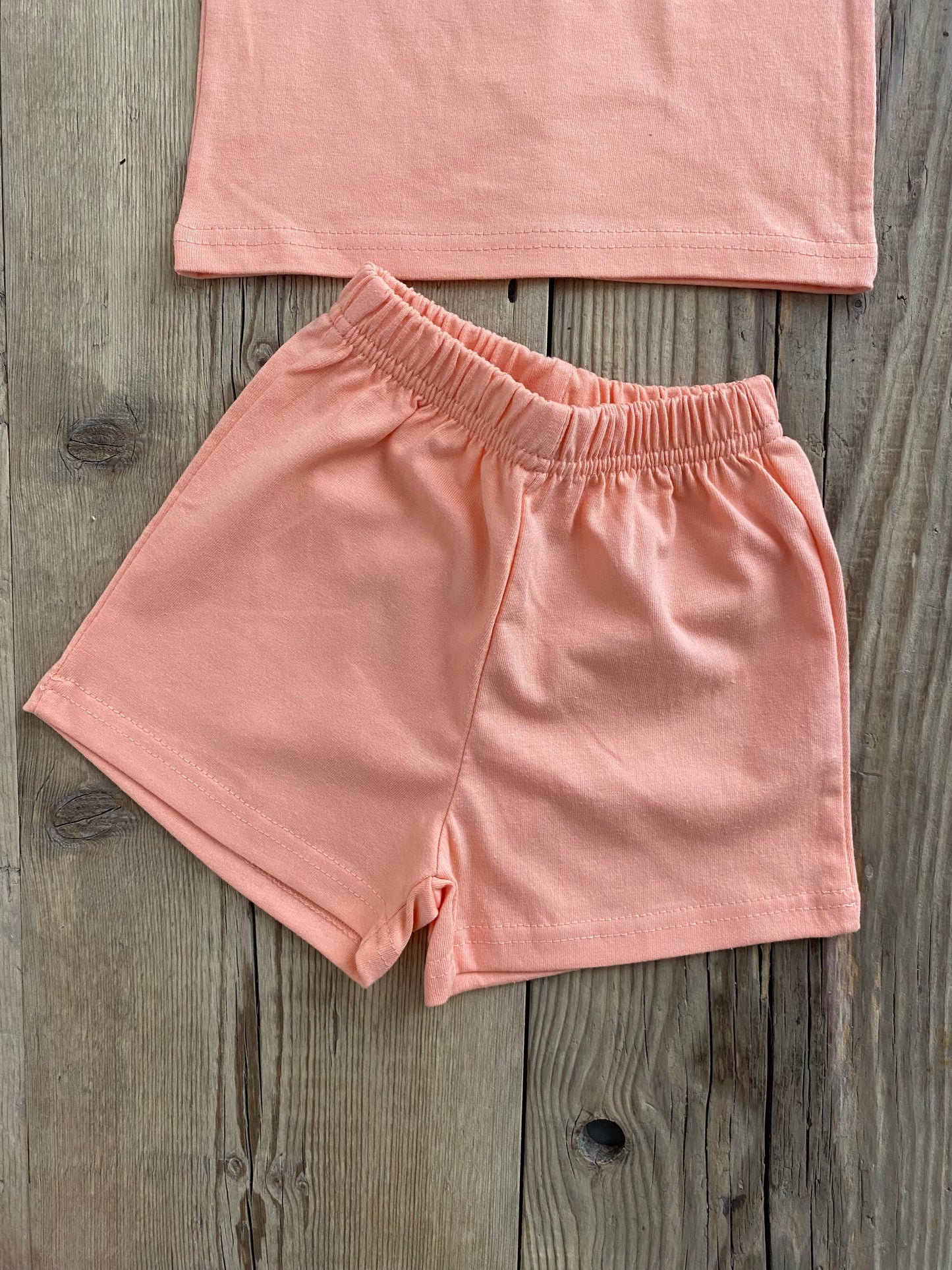 Coordinato basic albicocca