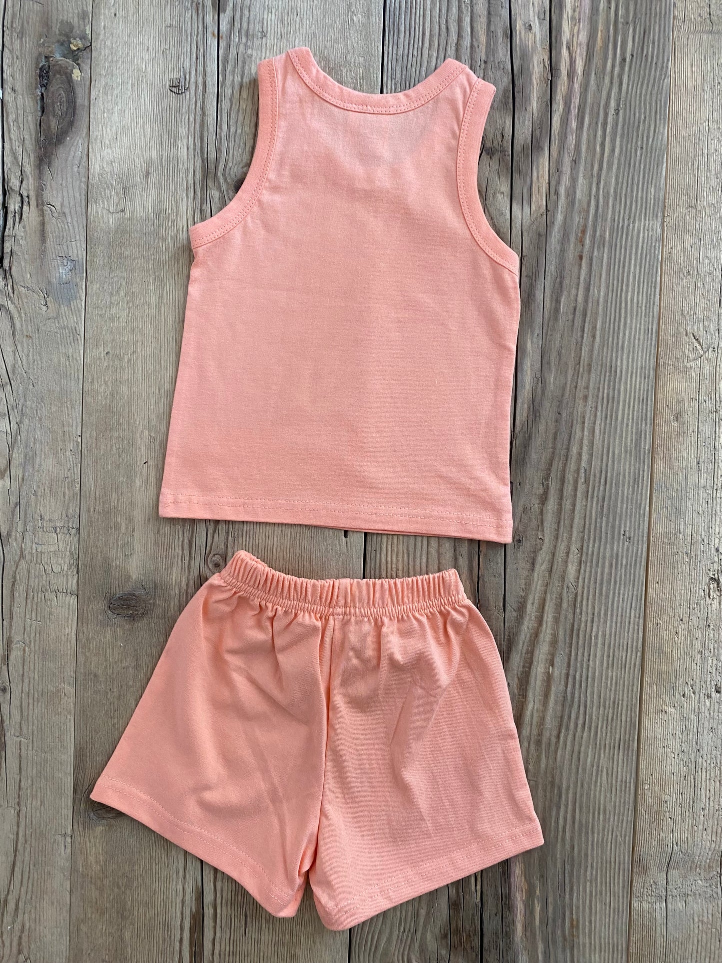 Coordinato basic albicocca