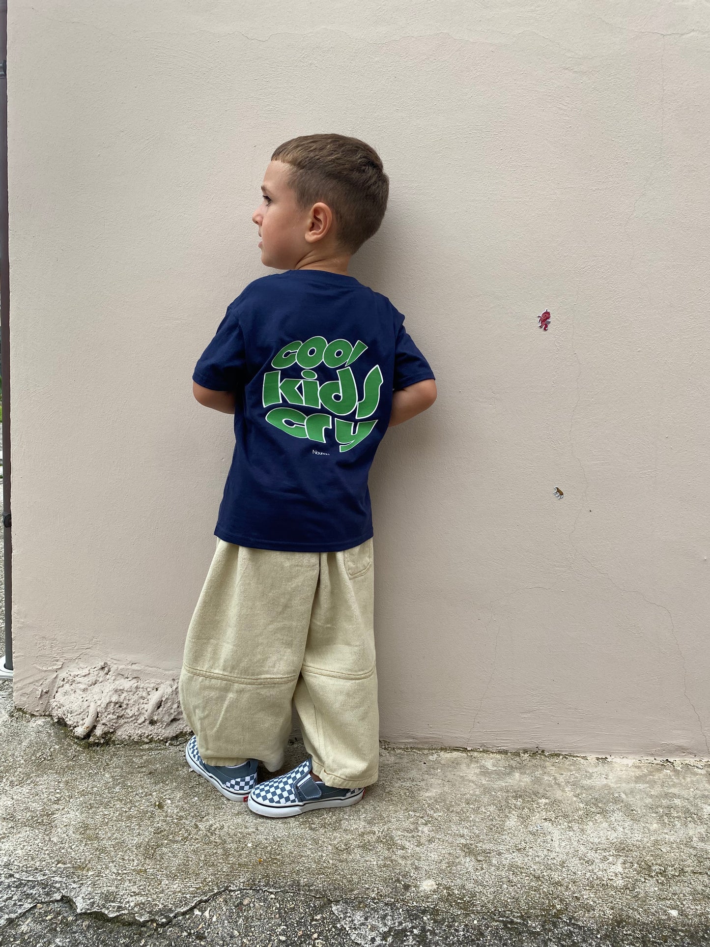 T-shirt blu navy cool Kids cry