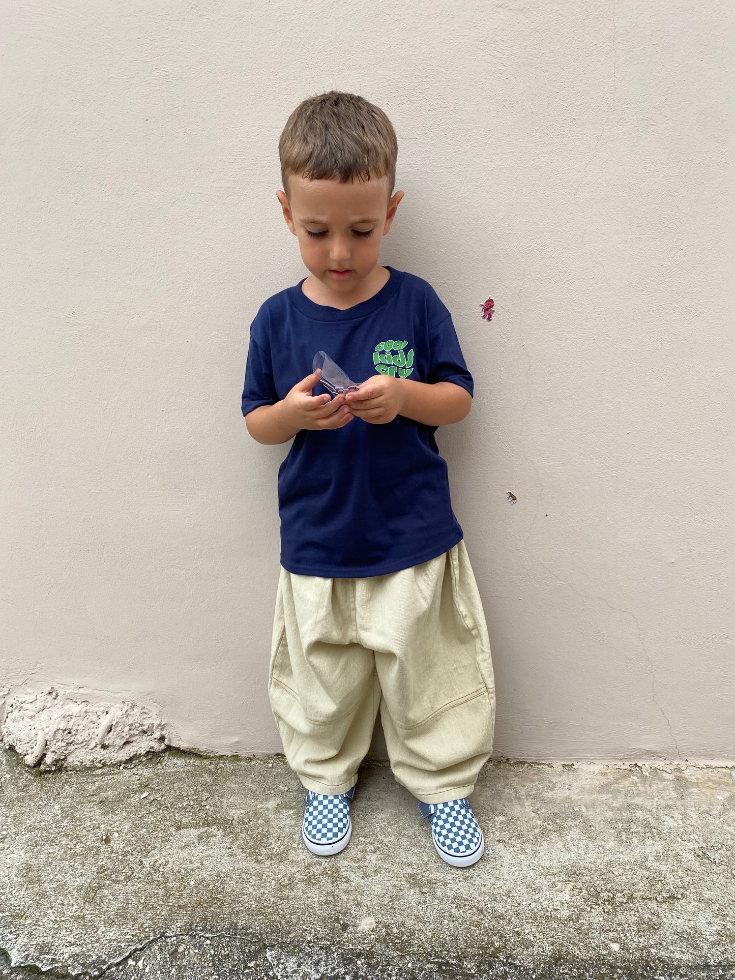 T-shirt blu navy cool Kids cry