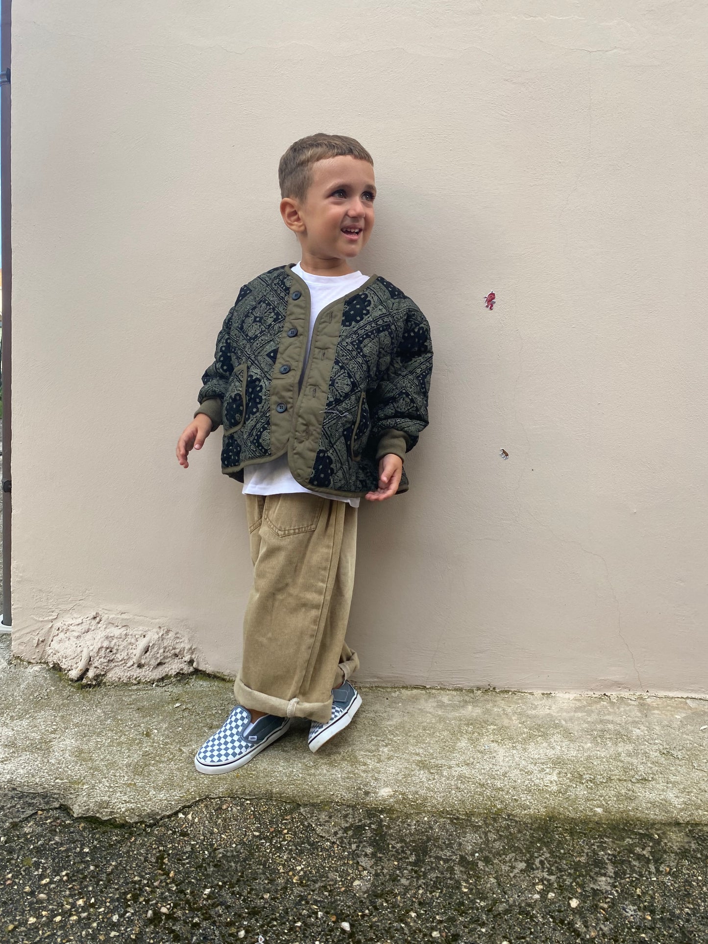 Giacca bandana verde