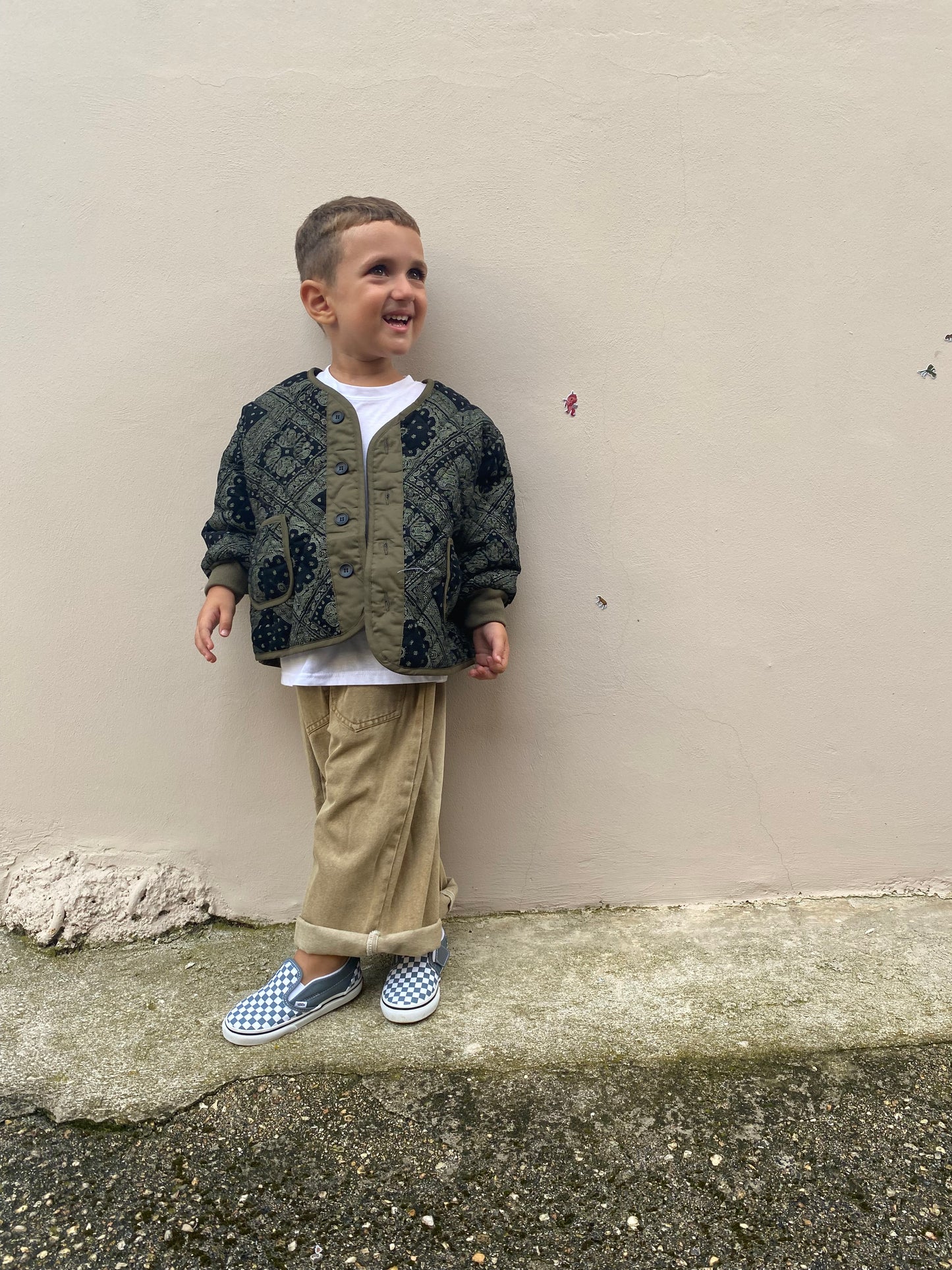 Giacca bandana verde