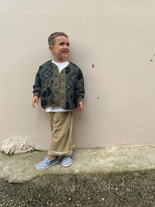 Giacca bandana verde