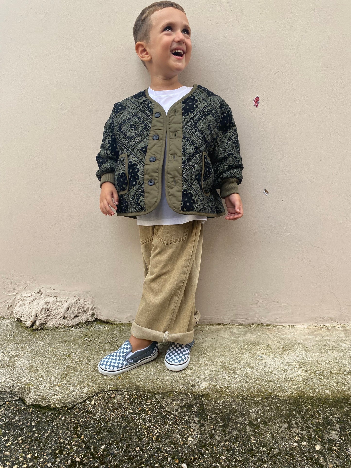 Giacca bandana verde