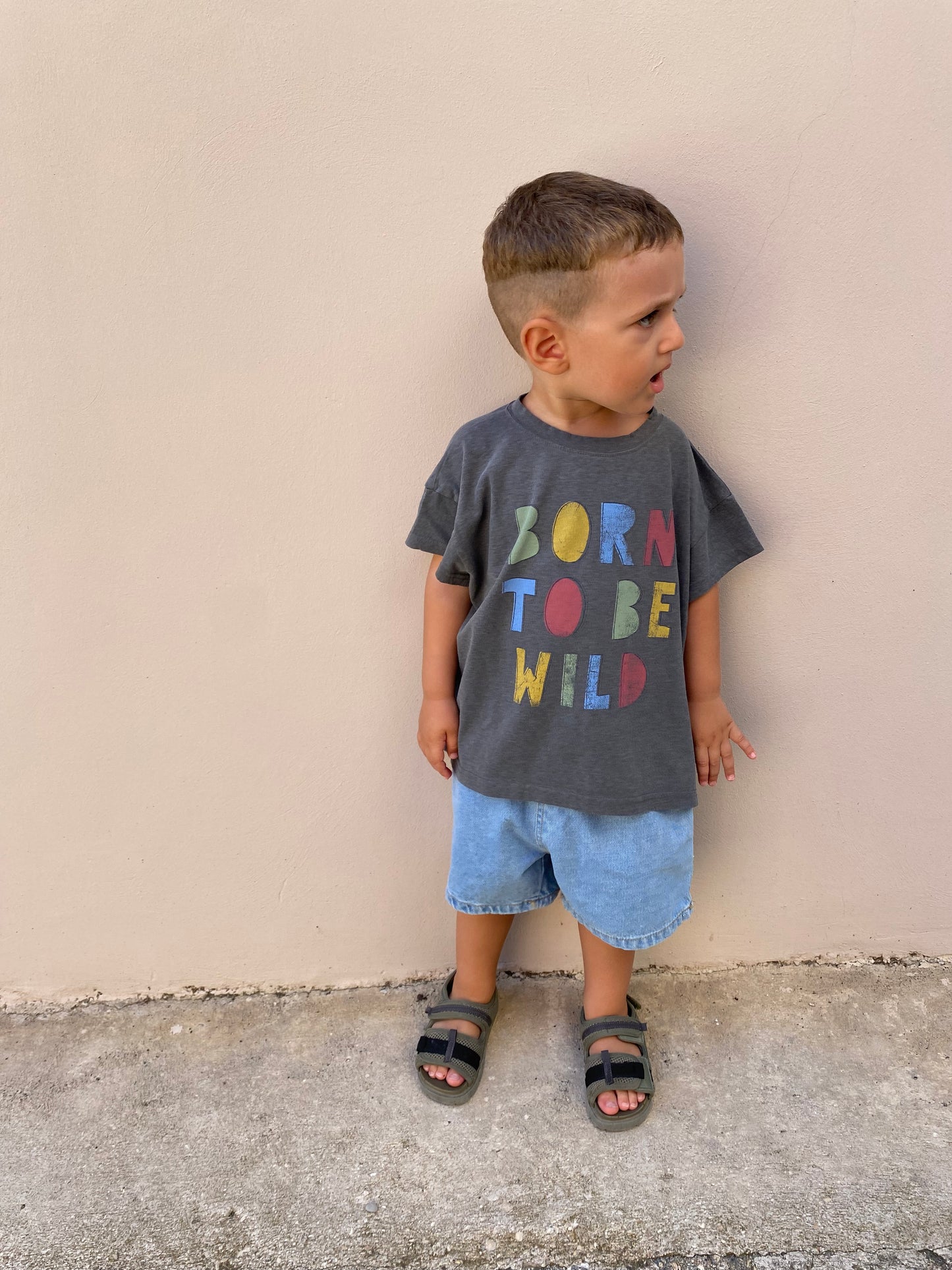 Pantaloncino in denim