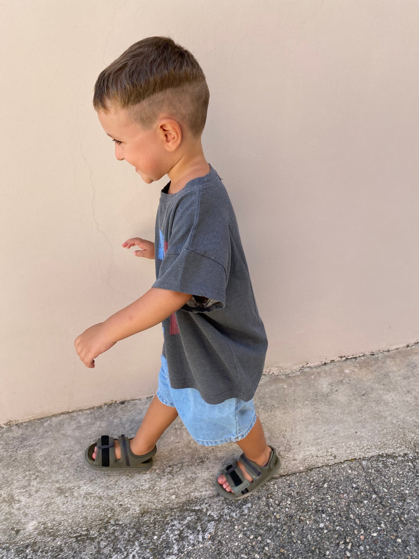 Pantaloncino in denim