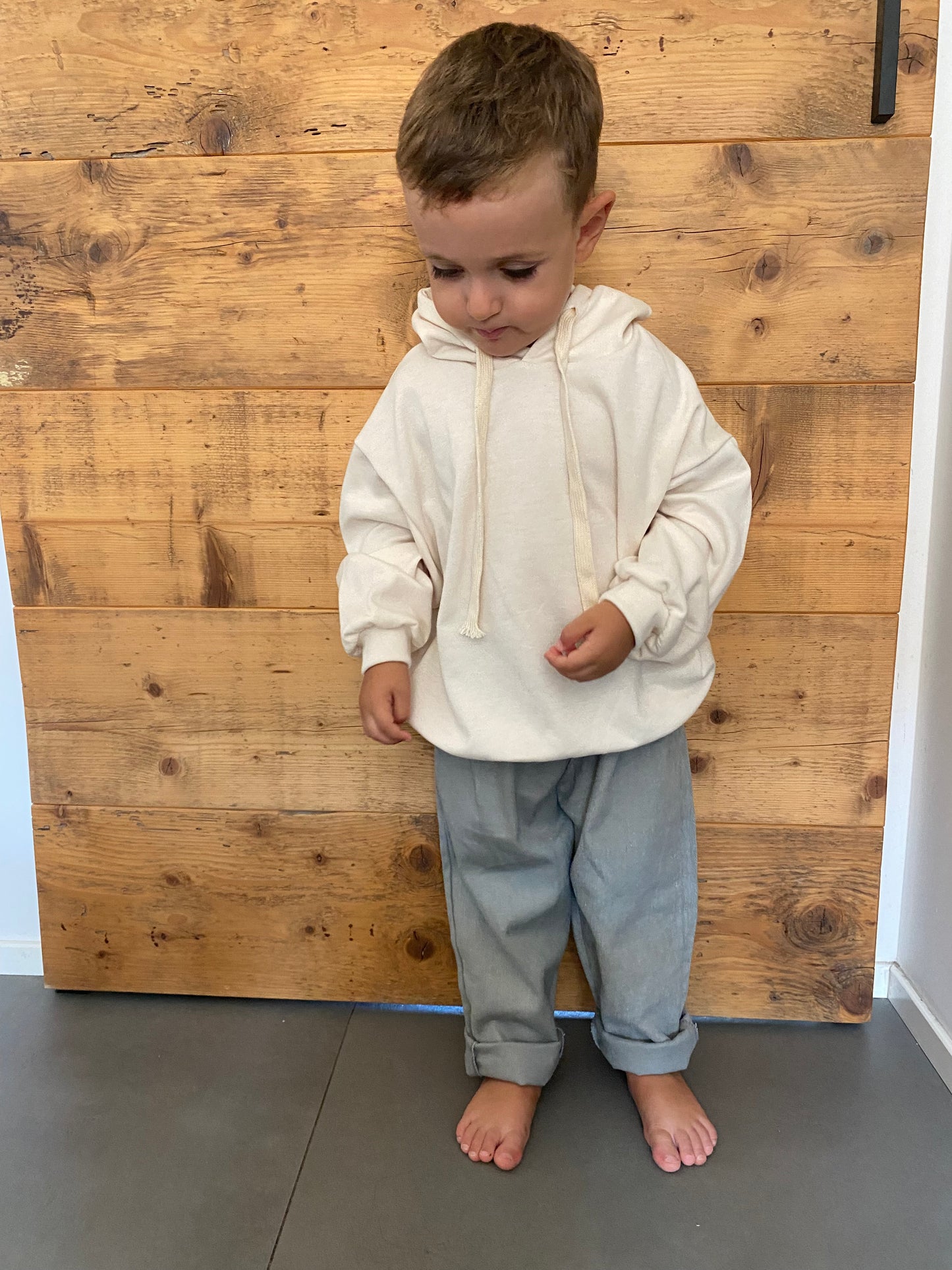 Pantalone chino grigio