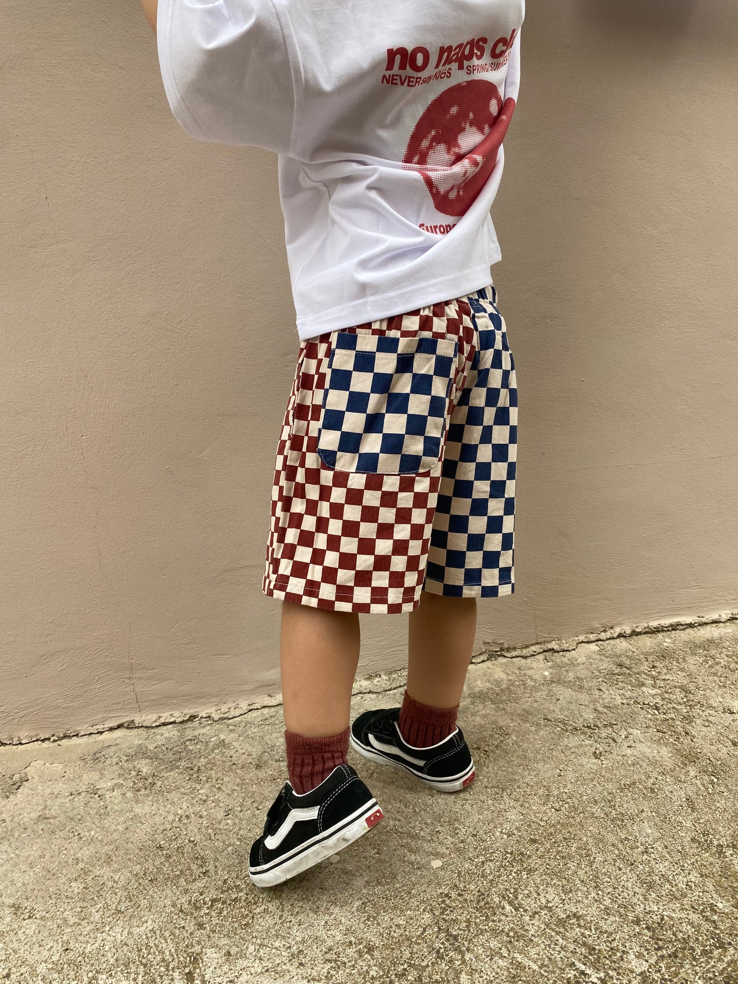 Pantaloncino a scacchi