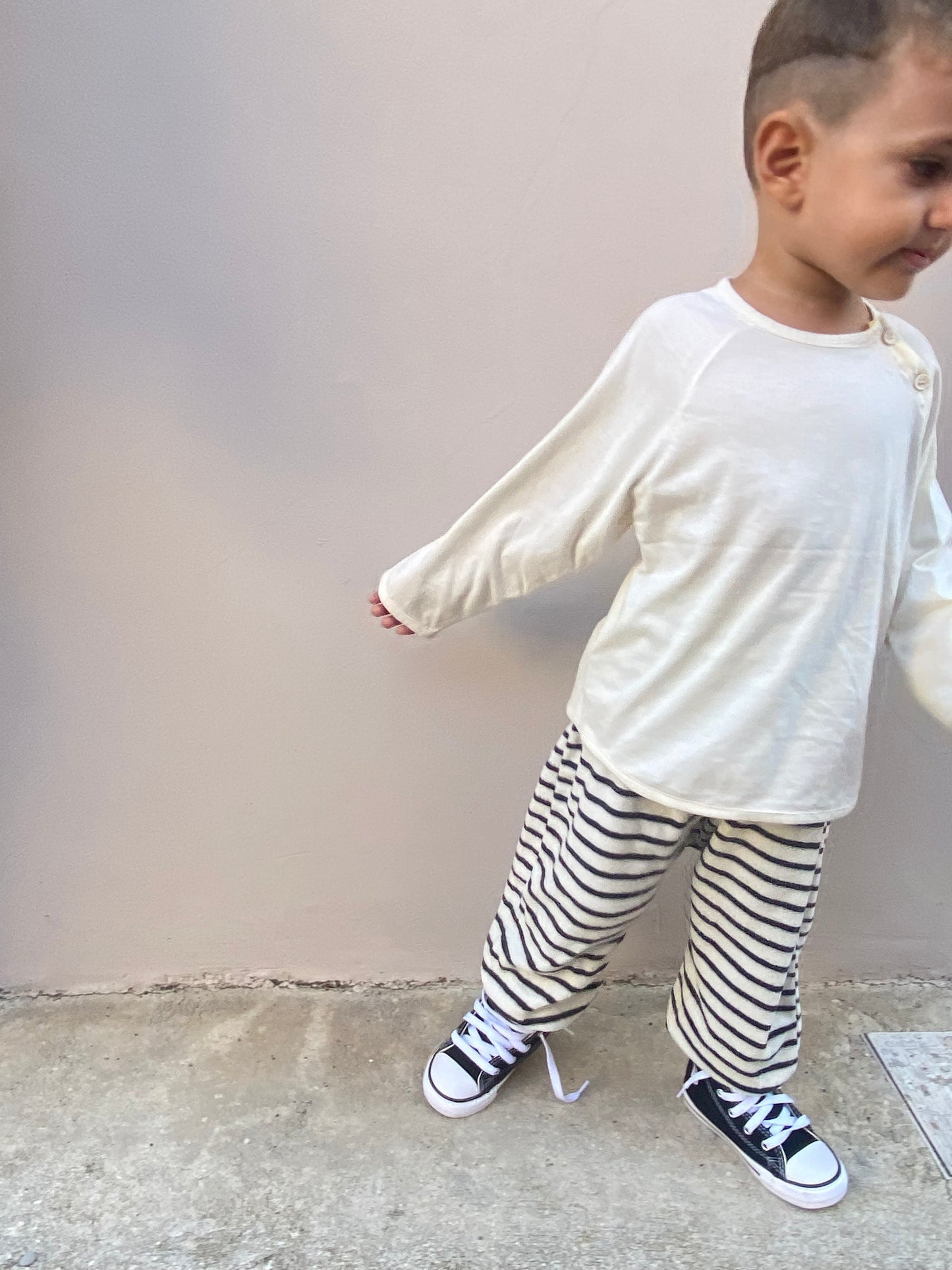 Maglietta basic panna